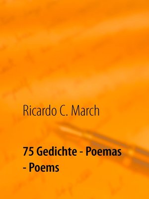 cover image of 75 Gedichte--Poemas--Poems